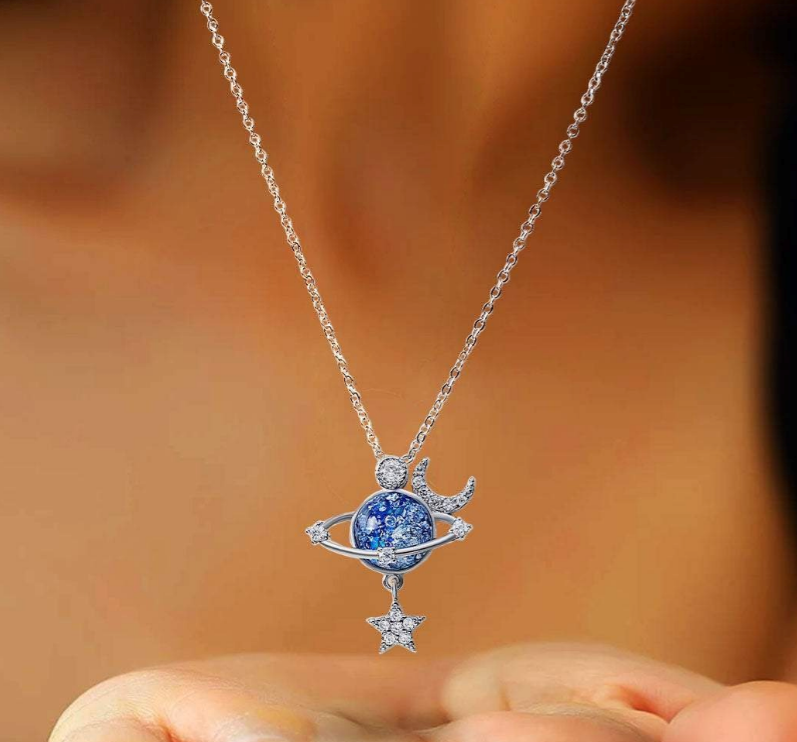 CosmicEclipse® set de collar de sol y luna
