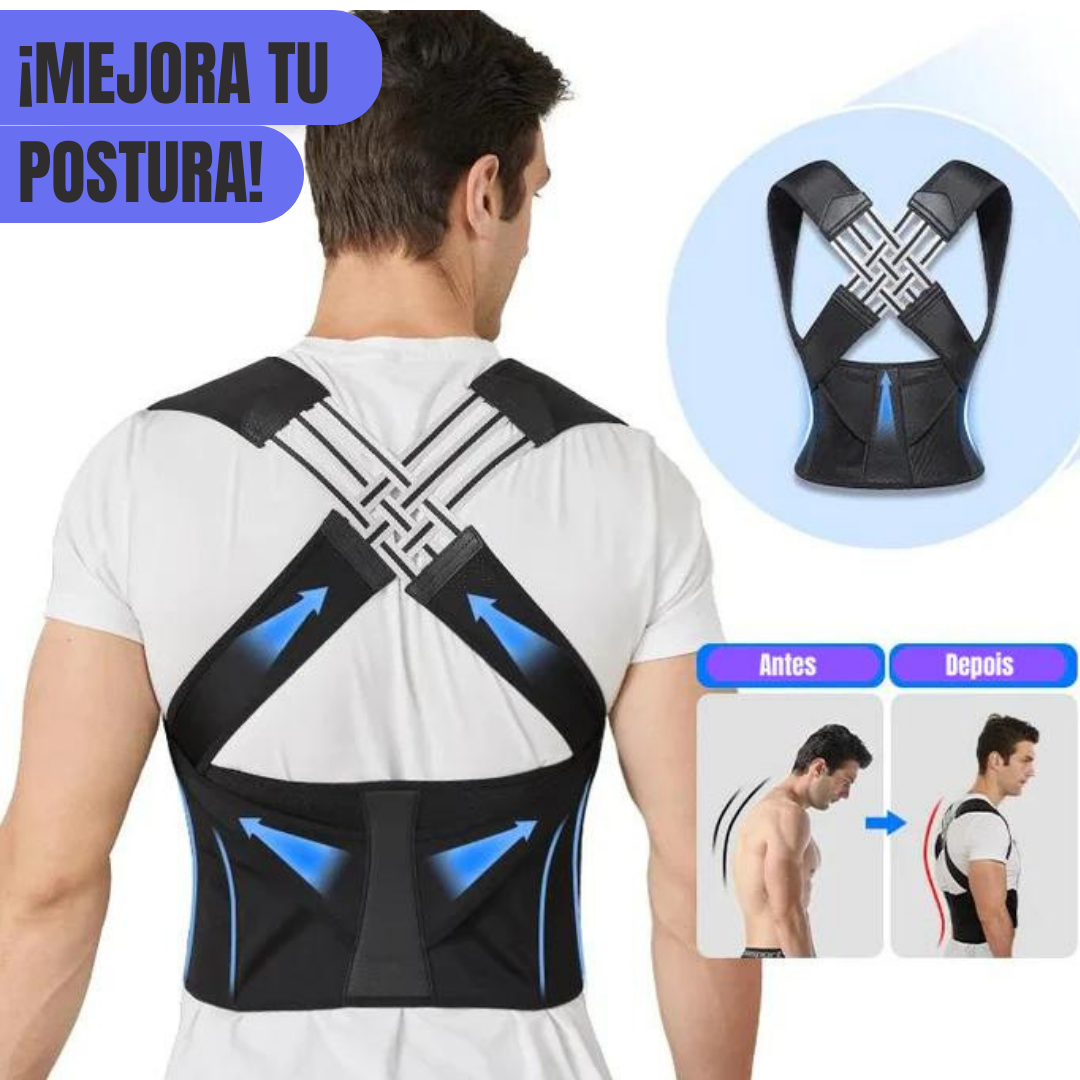 AlignaPosture® corrector de postura ajustable + regalos 🎁