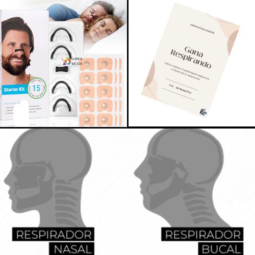 Air Boost Pro® tiras nasales anti ronquidos para respirar mejor + regalos🎁